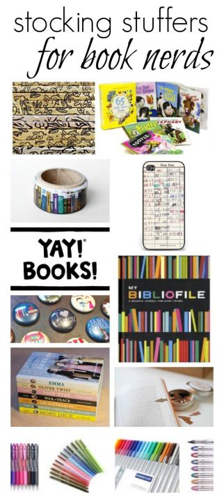 Stocking stuffers for book nerds poster